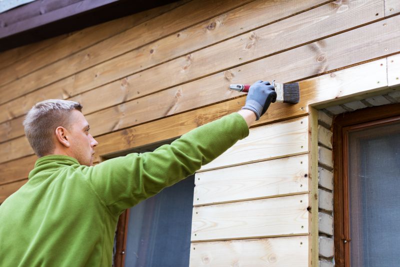 Wood Siding Repair And Painting